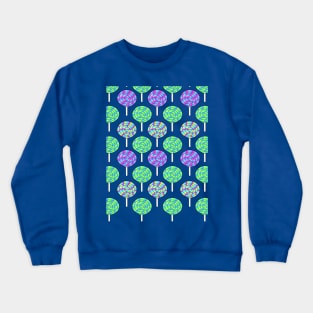 Colorful Lollipop Pattern Crewneck Sweatshirt